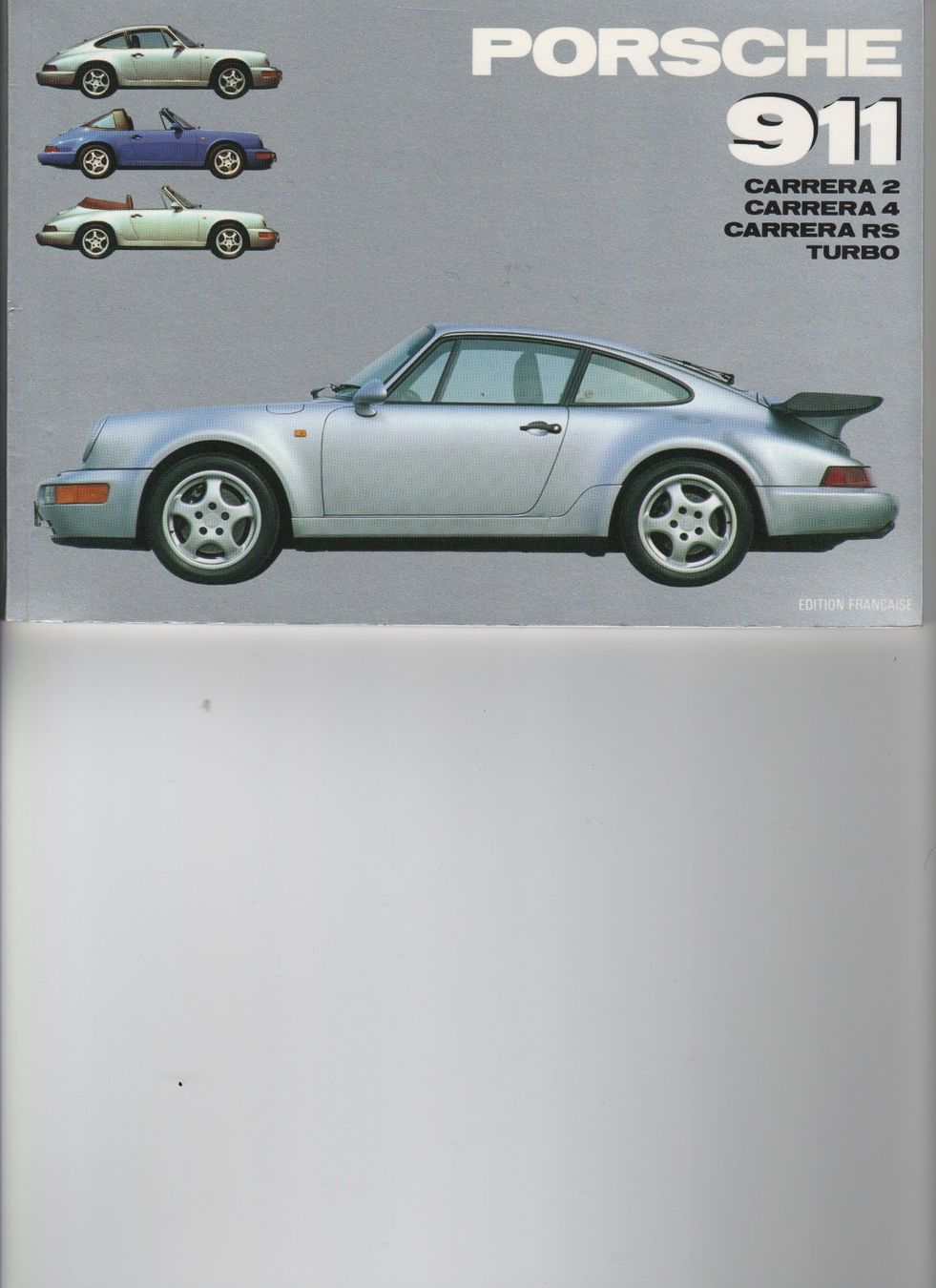 Porsche Documenti: Prospekt Porsche 911 – Usato da Corminboeuf venduto da corbay