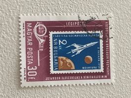 Cosmo und Space Theme Briefmarke