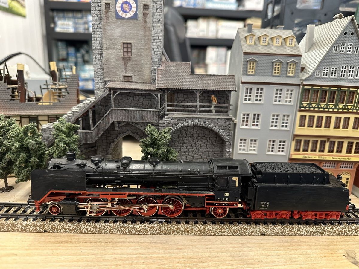Märklin Modellini di ferrovie: Märklin 3082 DB BR 41 digital – Usato da Lupsingen venduto da New-Haven 1