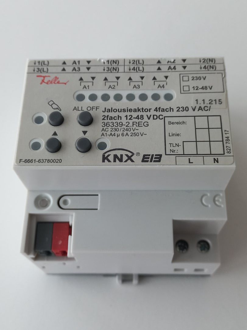 Feller Componenti elettronici: KNX EiB Feller 36339-2.REG – Usato da Bofflens venduto da Ptitphilou
