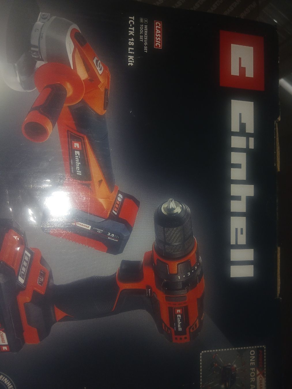 Einhell Perceuses: Einhell TC-TK 18 Li Kit Werkzeugset Akkuschrauber Winkelschl – Neuf avec emballage d'origine à Rothrist par ToniG71 1