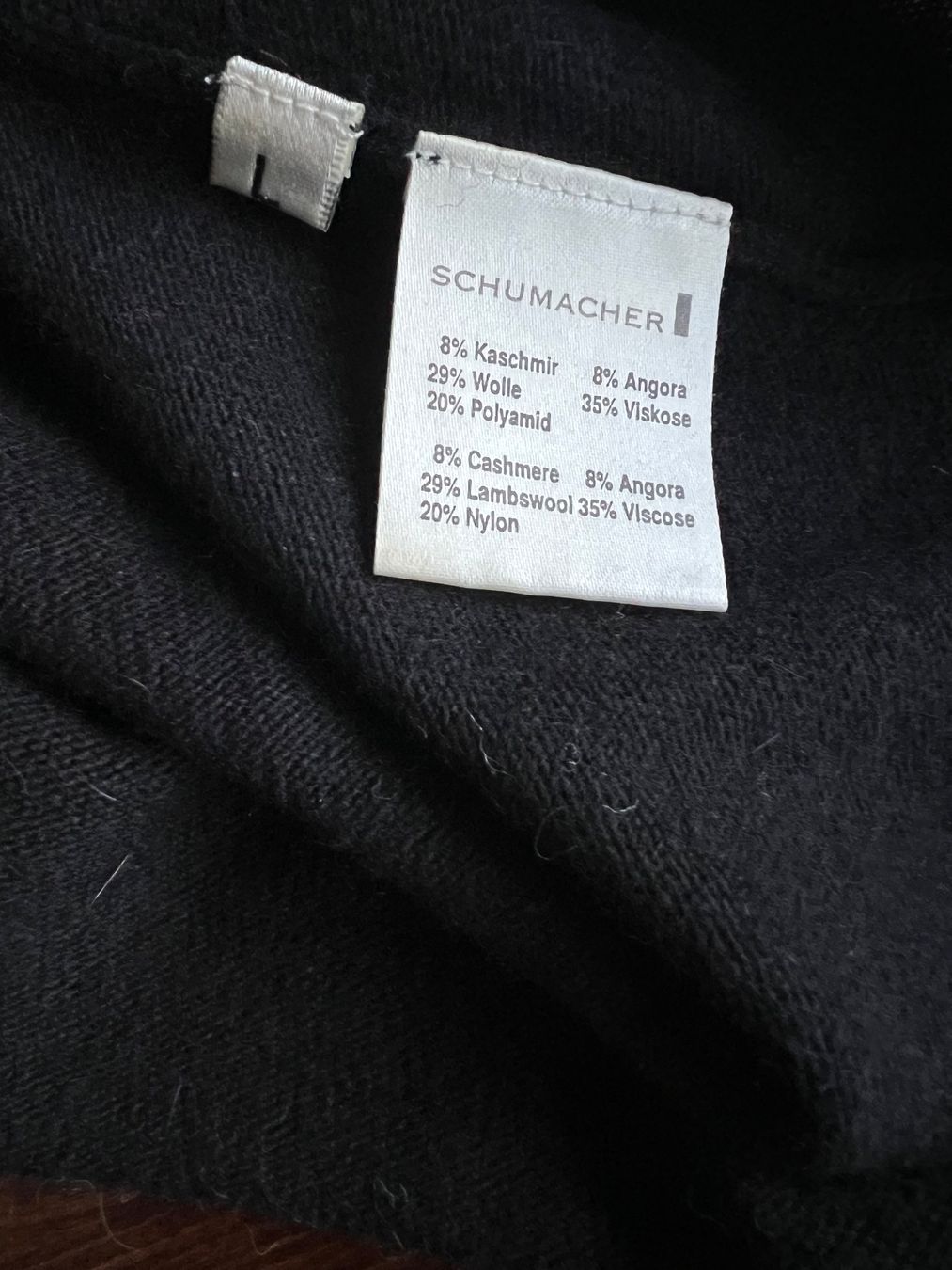 Tops: Schuhmacher Woll Top, schwarz - Gr. L – D'occasion à Ebmatingen par Mistelu 4