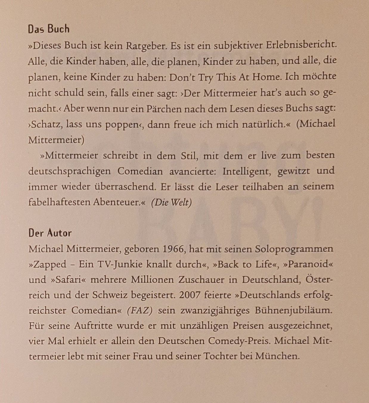 Libri: Achtung Baby – Usato da Zürich venduto da Avd 6