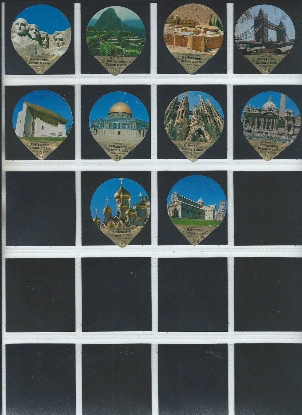 Kaffeerahmdeckel: KRD.Sehenswürdigkeiten 1989 / 214 – Gebraucht aus Hochdorf von KRdeckeli 1