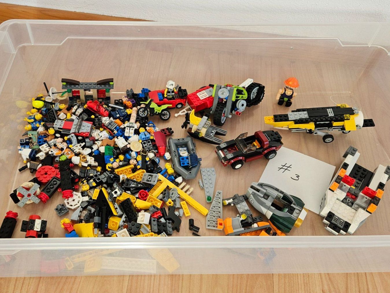 Lego Baukästen: Lego Steine Konvolut 1kg – Gebraucht aus Untervaz von  1