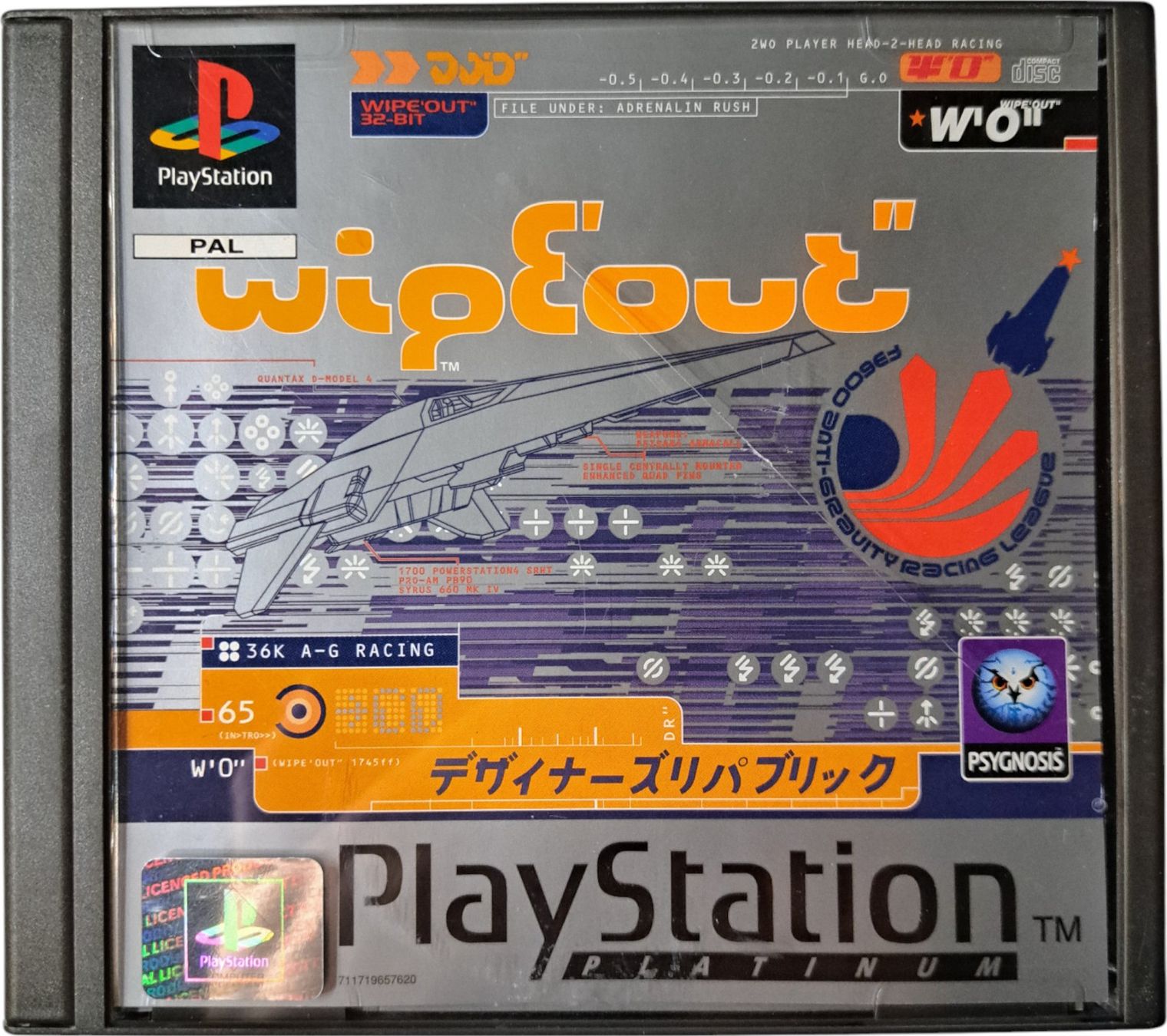 Giochi: Wipeout (Playstation 1/PS1) – Usato da Balgach venduto da Wasnwasn