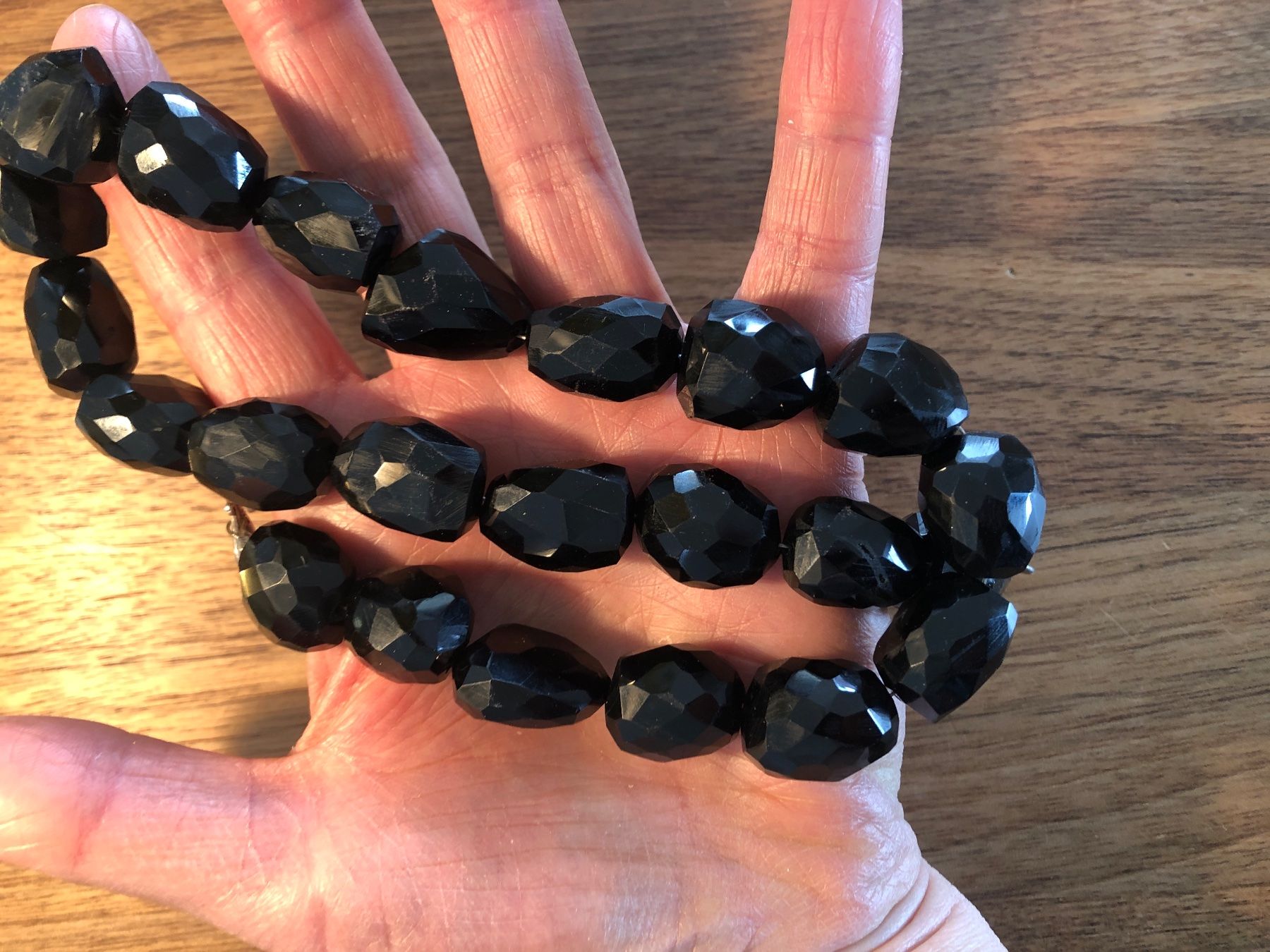 Onyx Catenine: Onyx Kette Silber Collie Halb Edelstein – Usato da Zollikofen venduto da lorik007 3