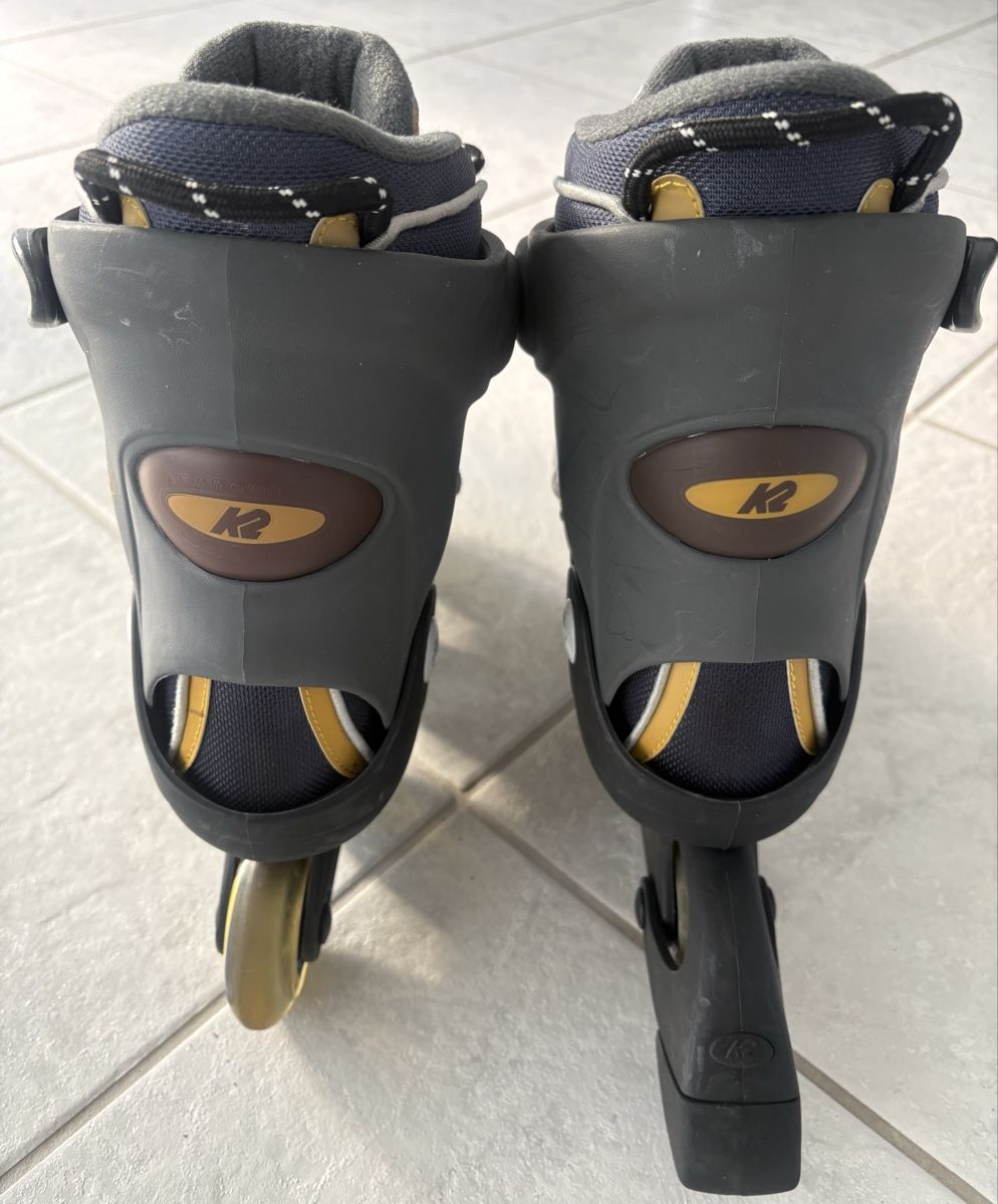 K2 Pattini in linea & Pattini a rotelle: Inline Skates K2 Exotech Velocity Men Gr. 44. – Nuovo (secondo la descrizione) da Steffisburg venduto da LollipopRM69 3