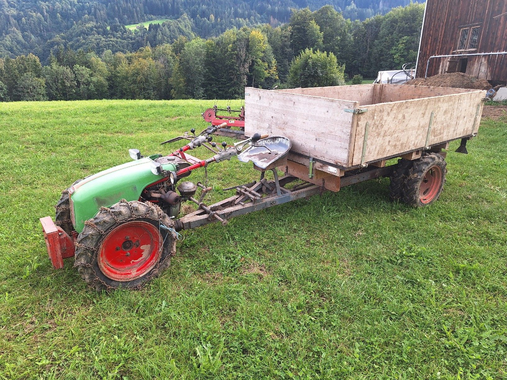 Rapid Alle Maschinen: Rapid 606 mit Triebachswagen – Gebraucht aus Grabserberg von UrsG91 1