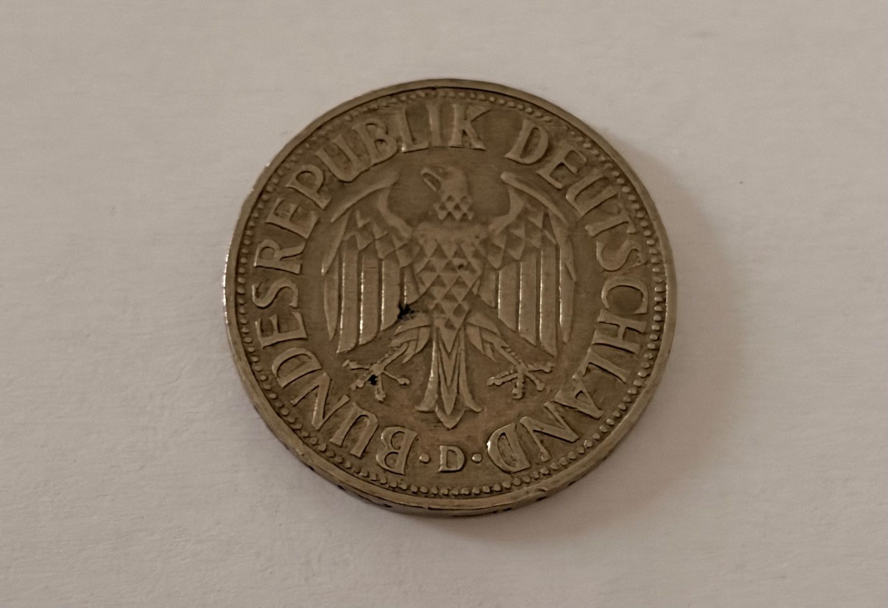 Tutti le monete: Deutschland 1 Mark 1950 - D – Usato da Adliswil venduto da 0ml4t 1