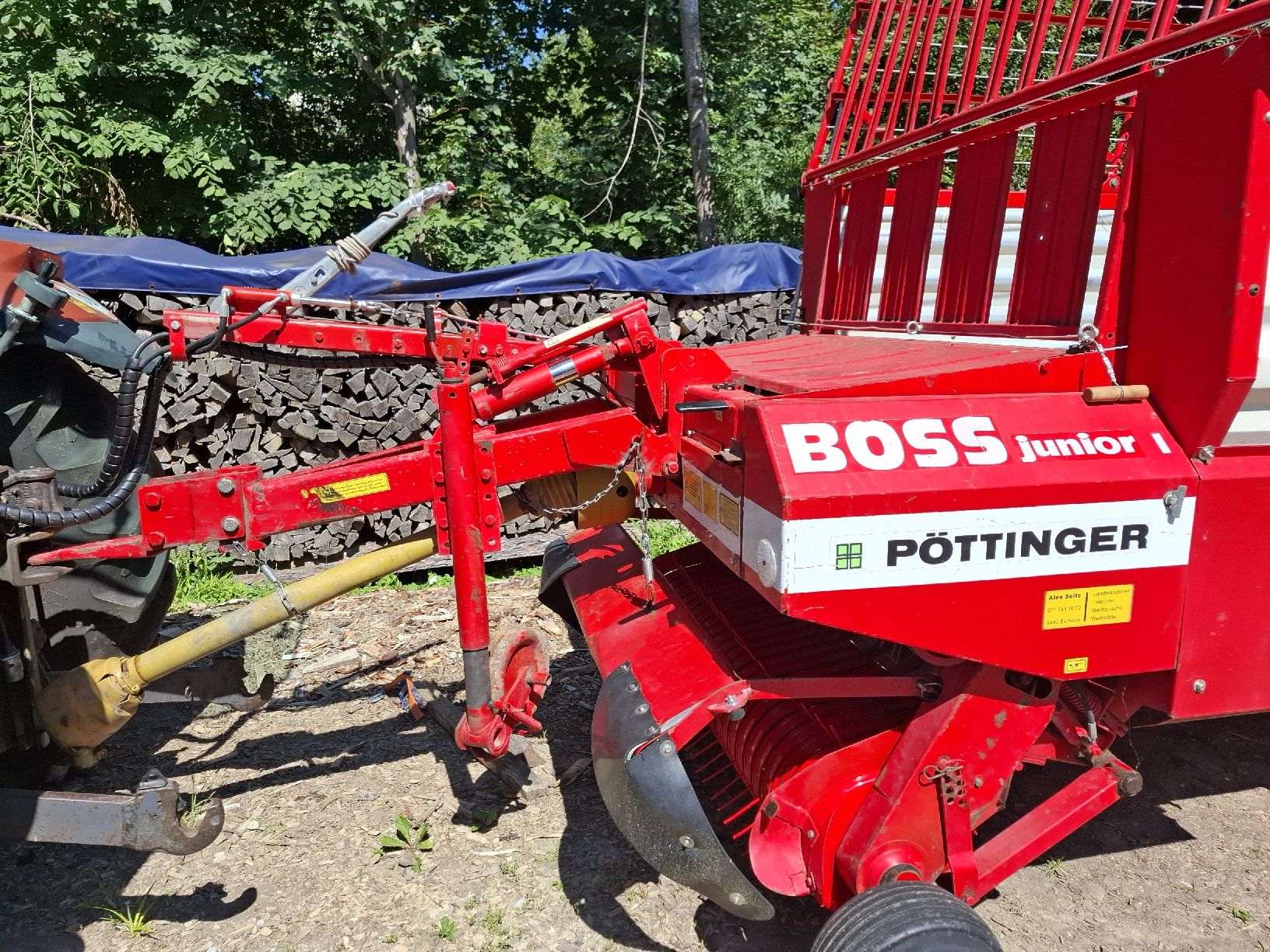 Pöttinger Rimorchi: Pöttinger Boss J1T – Usato da Wolfhalden venduto da B.Dobler91 8
