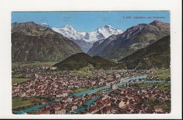AK 1927 Interlaken & Unterseen 👌