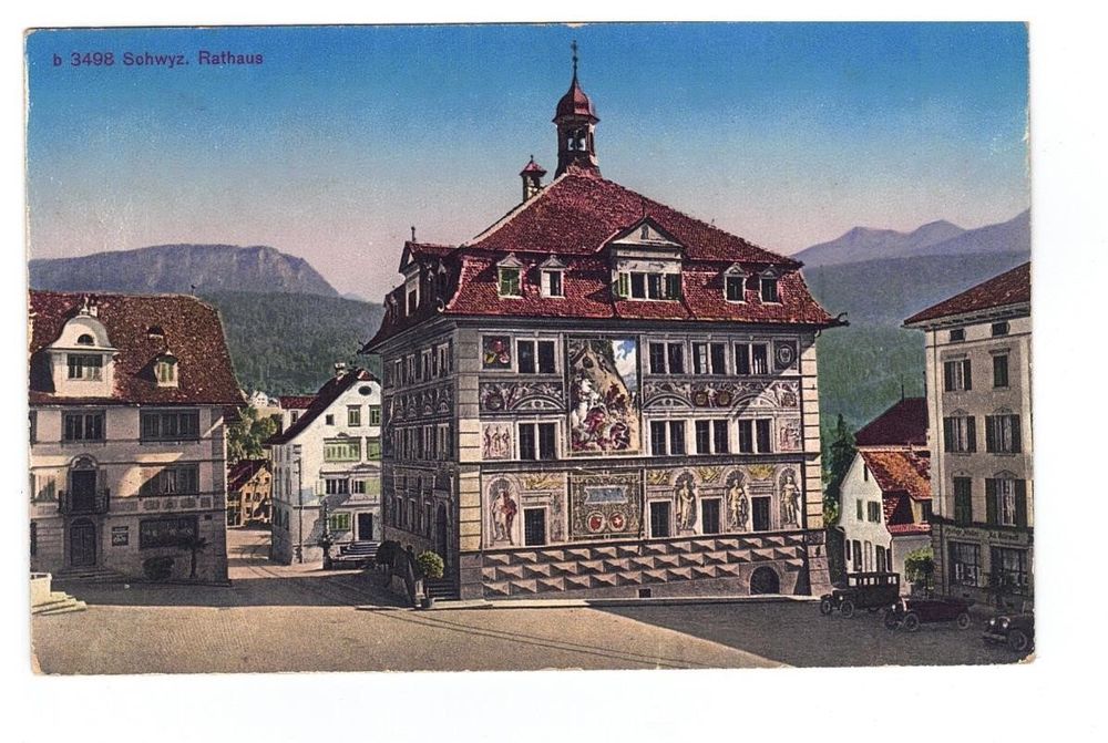 AK Schwyz Rathaus Kaufen auf Ricardo