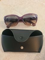 Ray-Ban Sonnenbrille lila Damen mit Etui guter Zustand