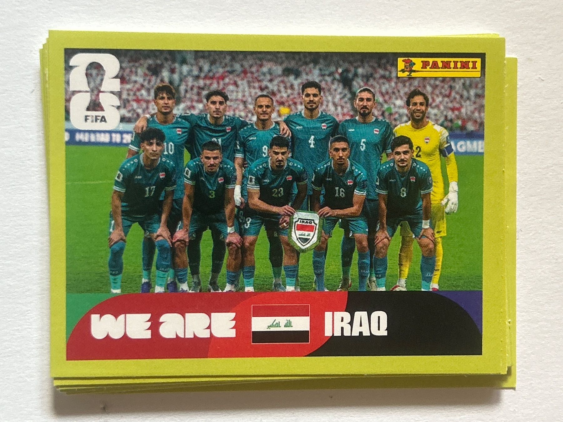Panini Sammelbilder & Trading cards: Panini WM 2026 Sticker - IRQ 13 – Neu (gemäss Beschreibung) aus Troistorrents von sim_d75d