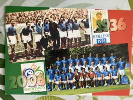 Ansichtskarte Italien Fussball WM 2006 Berlin Olympia