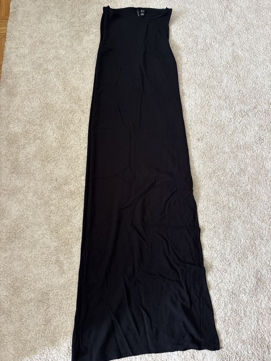 Mango Kleider: Maxi Kleid schwarz ärmellos Grösse S Mango – Gebraucht aus Basel von mic_5258 1