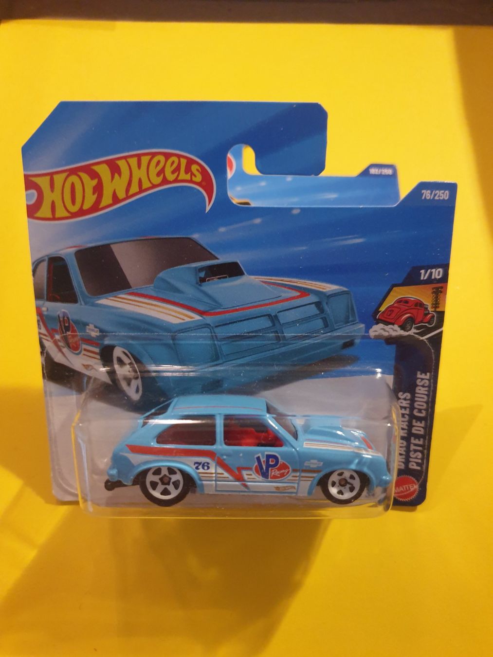 Hot Wheels Modellini d'auto: 2 x Hot Wheels '76 CHEVY CHEVETTE – Nuovo e nell'imballaggio originale da Oftringen venduto da Rotor 4
