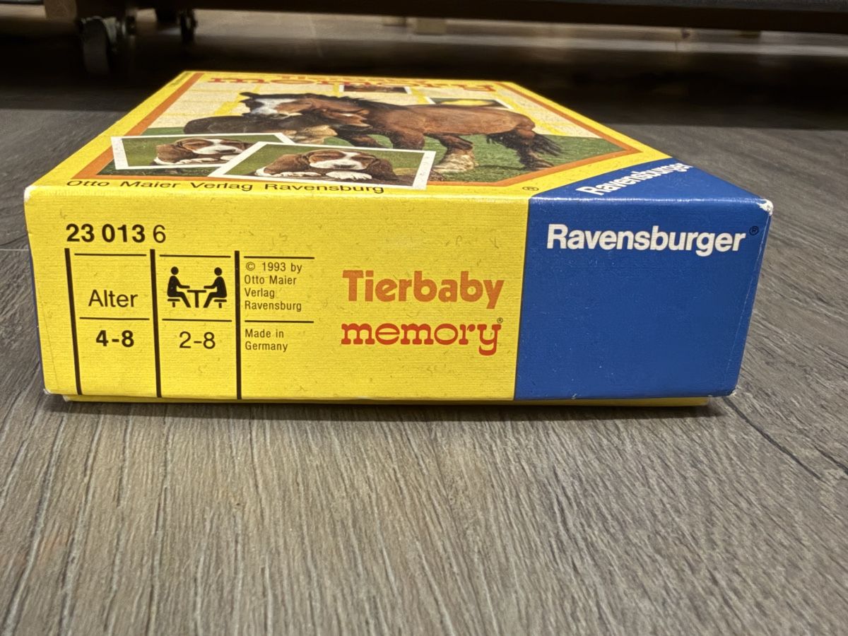 Ravensburger Giochi: Ravensburger Tierbaby Memory – Usato da Zürich venduto da f_c_barcelona 1