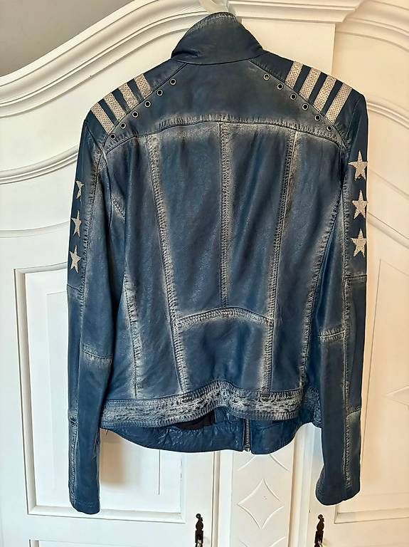 Vestes: Bikerjacke aus Echtleder – D'occasion à Gerlafingen par Flavia9 1
