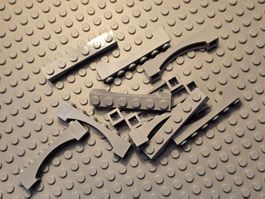 Lego 11x Arch (92950) 1x6 erhöhter Bogen