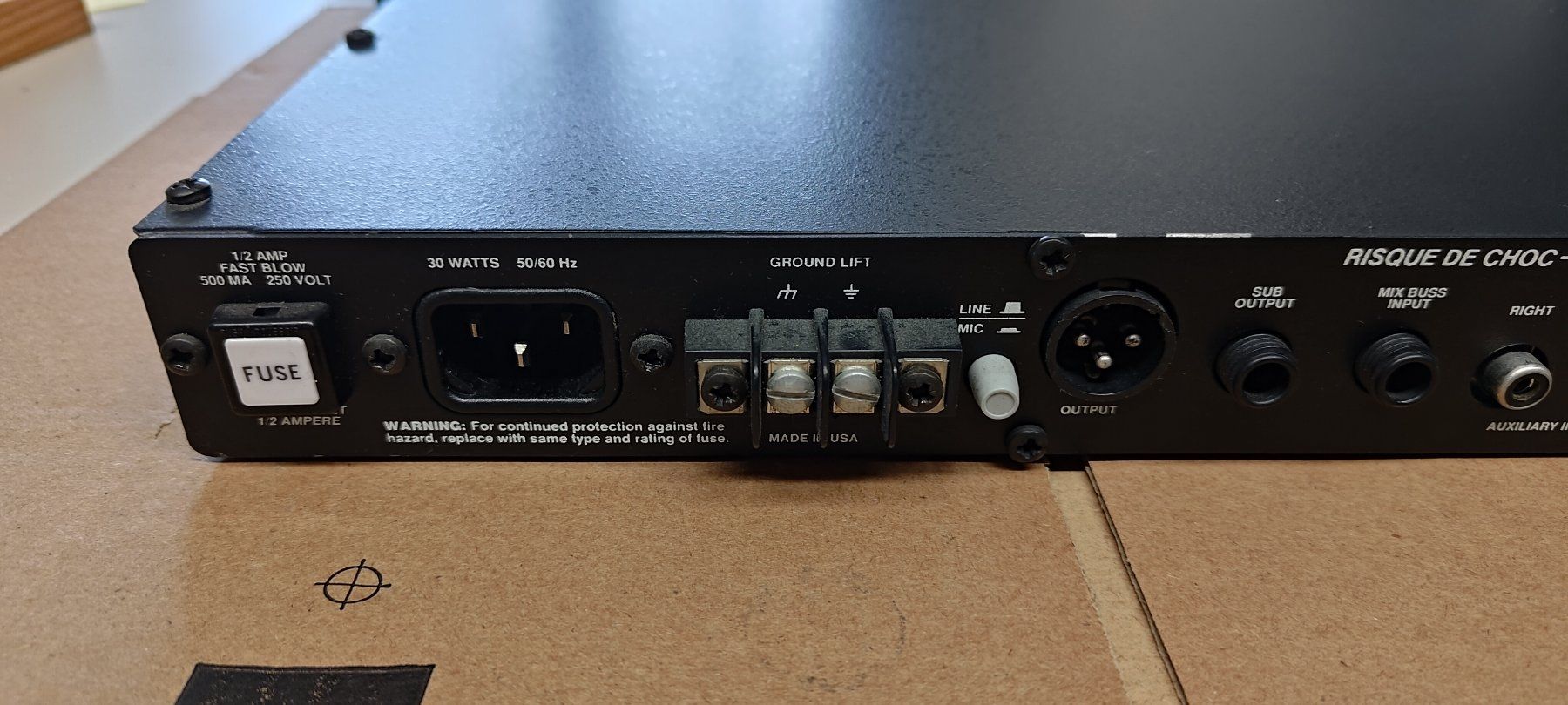 Console di mixaggio: Audio Logic SC610 Microphone / Line Mixer – Usato da Unterägeri venduto da sumatronic 4