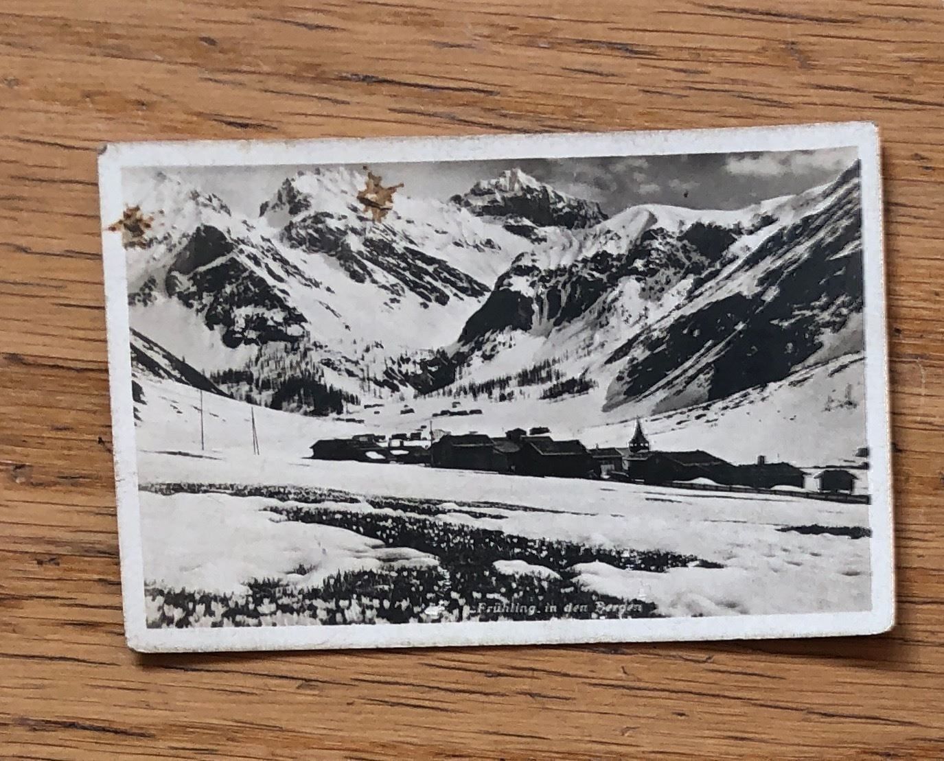 Cartoline postali: Ansichtskarte bei DAVOS vor 90 Jahren, ab 1.-- – Usato da Lufingen venduto da Rac0