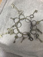 Dekorative Schlüssel-Kette Anhänger im Vintage-Stil