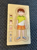 Wooden Human Body Puzzle - Educational Toy for Kids
