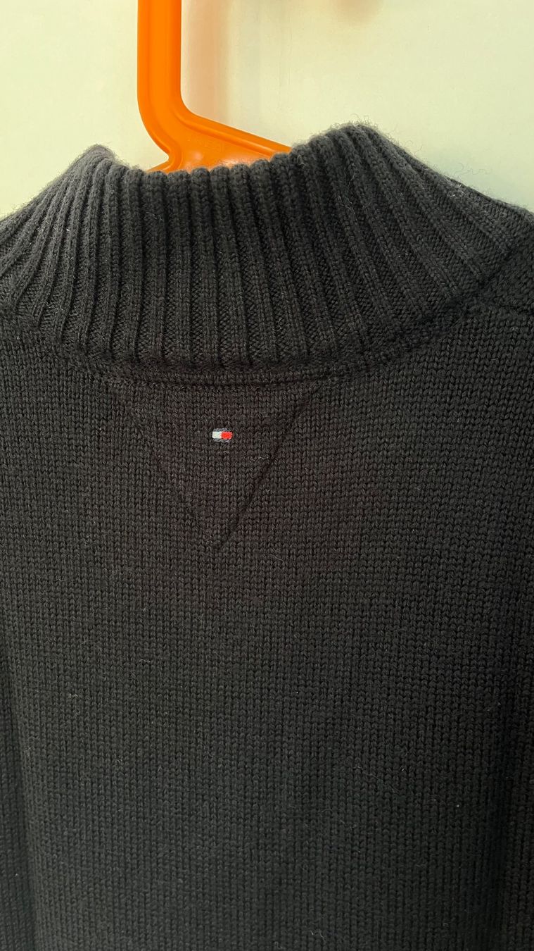 Tommy Hilfiger Vestiti & Gonne: Tommy Hilfiger Mädchen Strickkleid kurzarm schwarz – Usato da Küsnacht ZH venduto da Floor1an 3