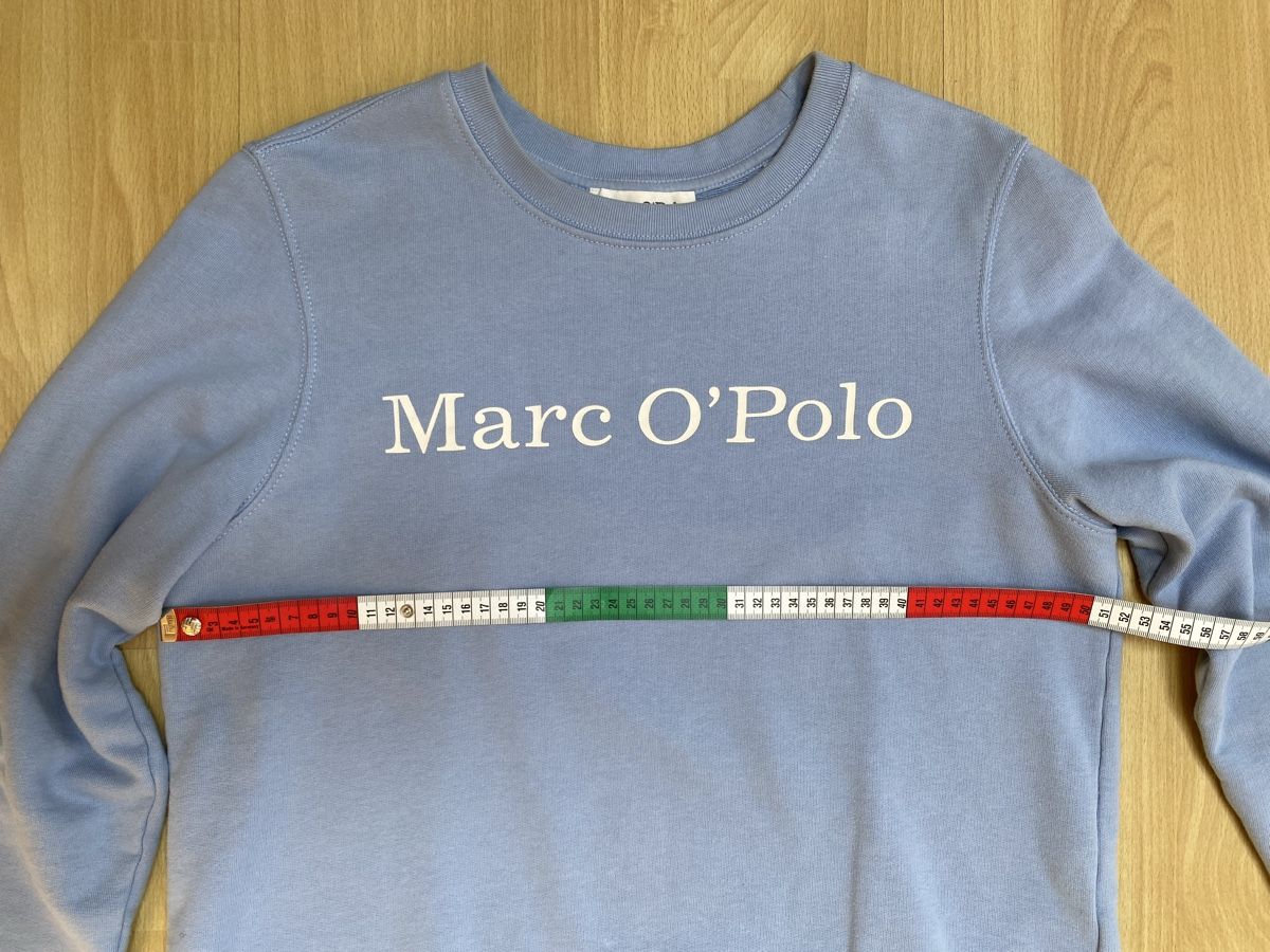 Marc Cain Pullover & Sweatshirts: Marc O'Polo Pullover Baumwolle hellblau Gr. M  – Neu (gemäss Beschreibung) aus Buochs von H16 7