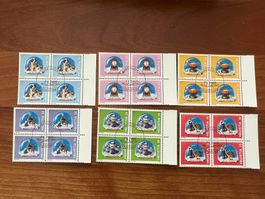 2000   CH Erstag gest.Viererblock mit Tab  (K173)