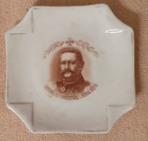 antiker Teller - General Hindenburg