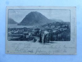 AK Lugano e Monte Salvatore 1900
