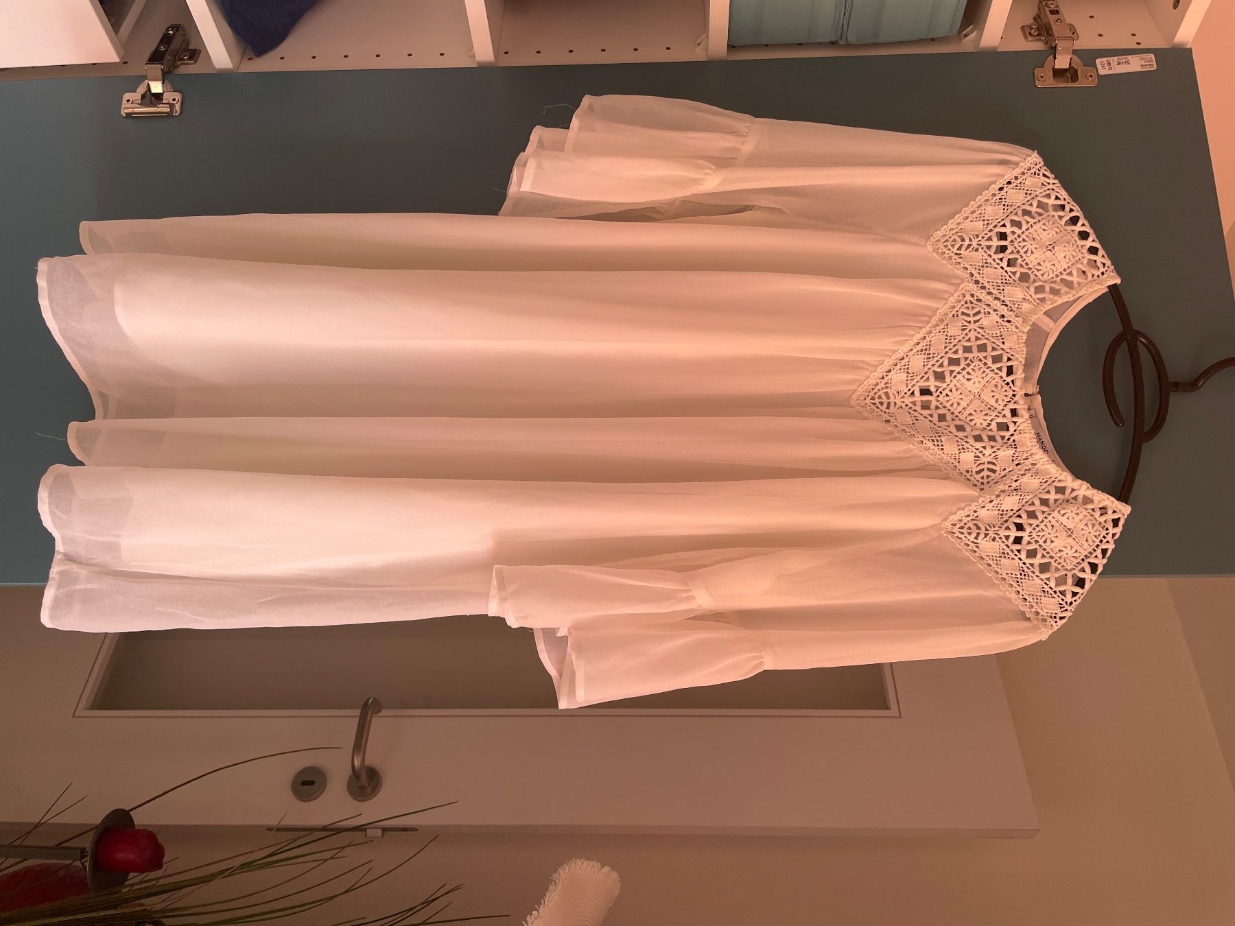 Kleider: Sommerkleid weiss – Gebraucht aus Aesch BL von schastu