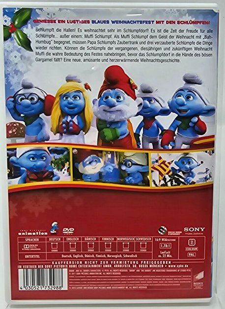 Tutti i DVDs: Die Schlümpfe - Eine schlumpfige Weihnachtsgeschichte  ©2012 – Usato da St.Gallen venduto da elk2022 4
