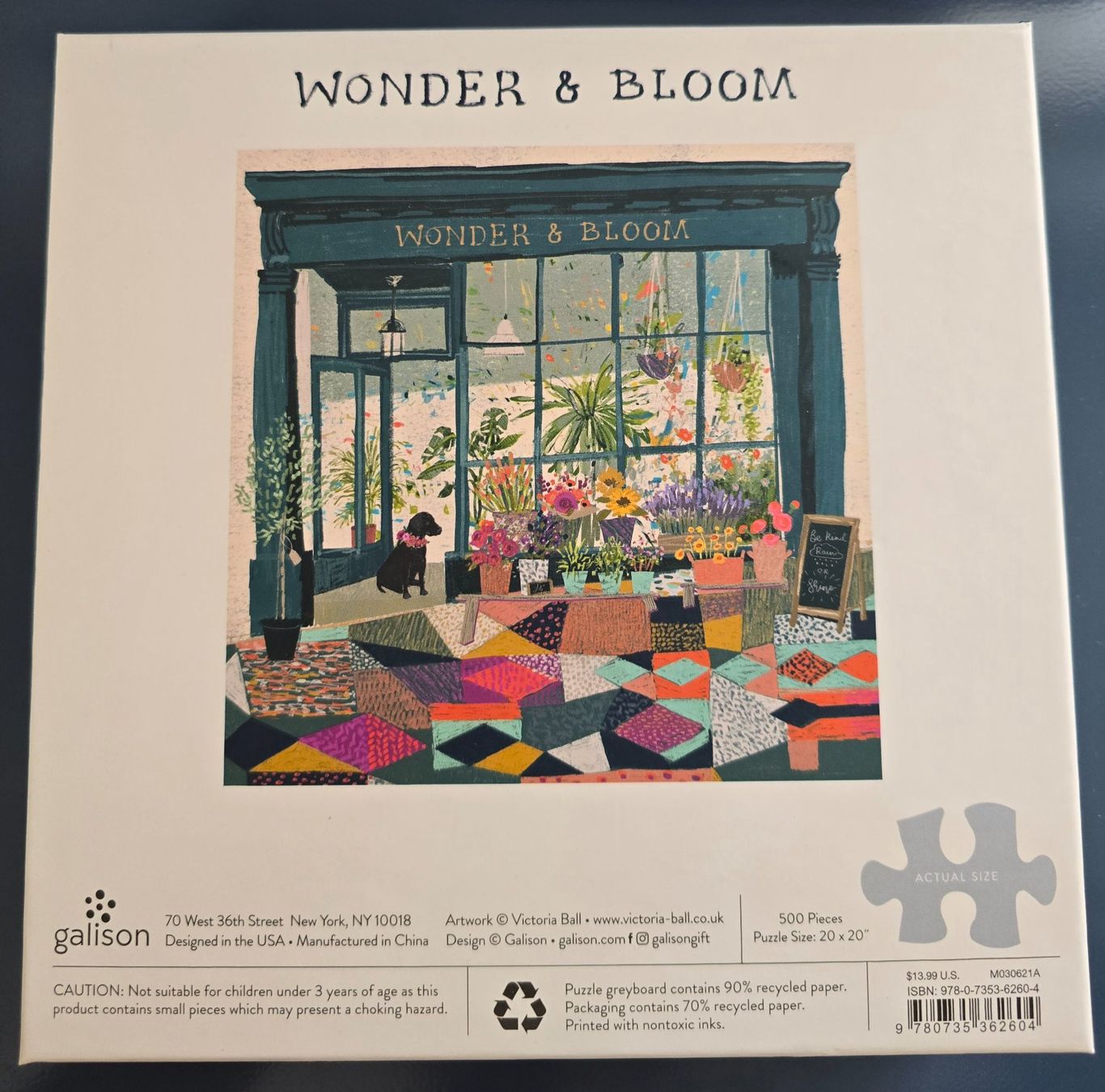 Puzzle: Puzzle  WONDER & BLOOM von  GALISON – Usato da Rheinau venduto da MakalekaAloha 2