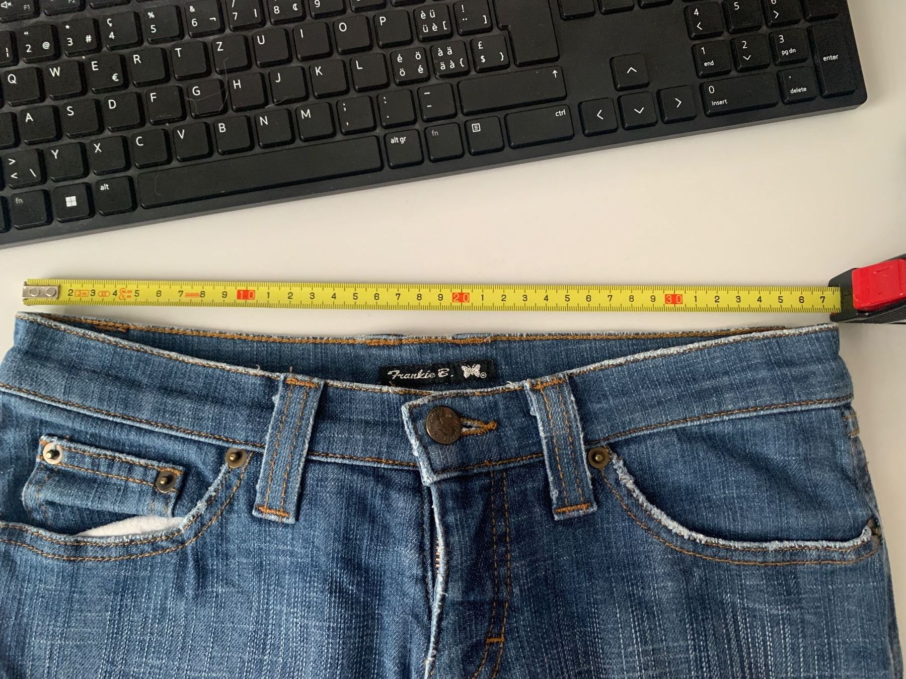 Pantaloni: Mädchen Jeans Grösse ca. 170/176 Frankie B. – Usato da Zürich venduto da chi82 5