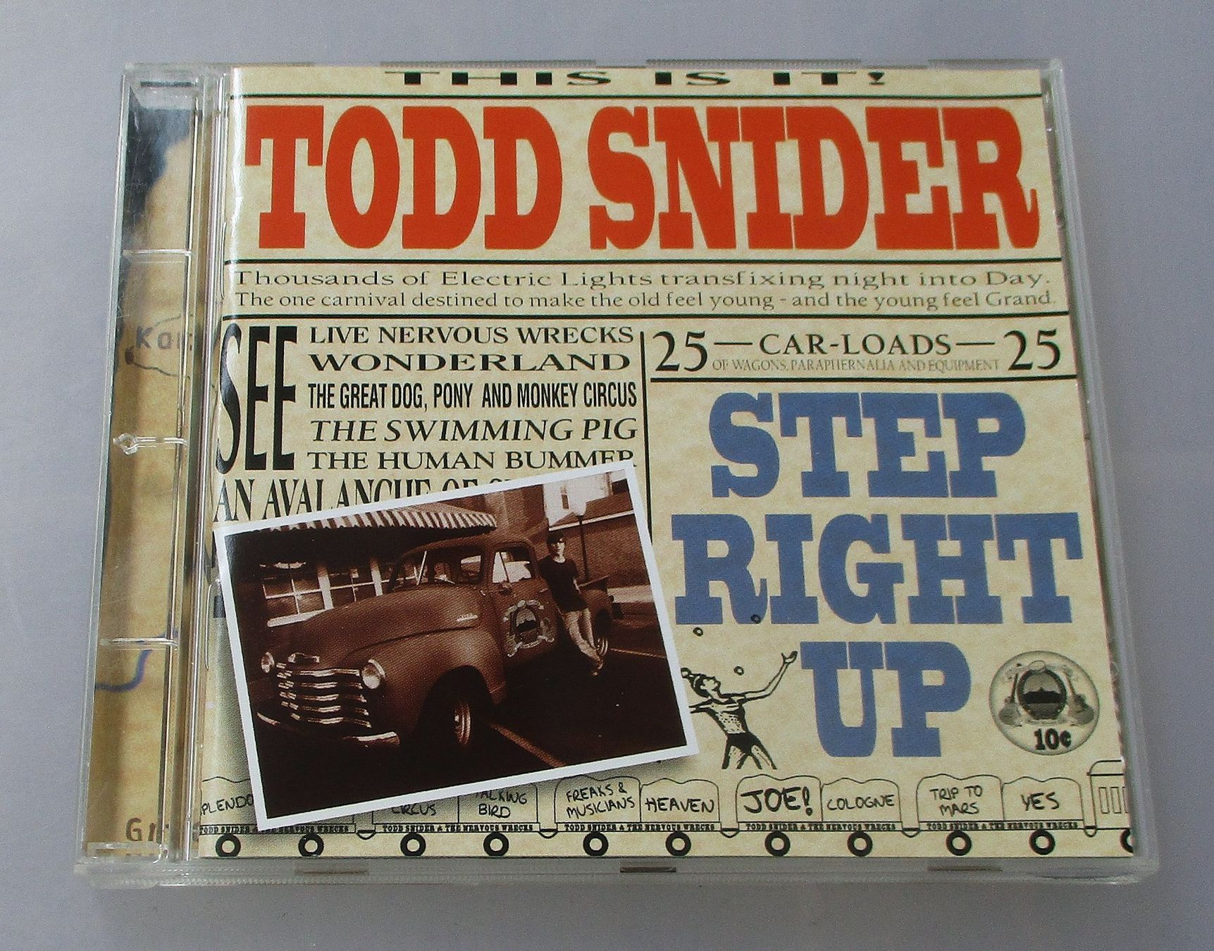 CD: TODD SNIDER - Step Right Up – Usato da Wattwil venduto da Muriel11