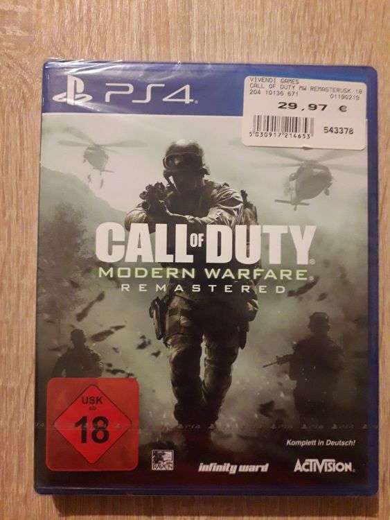 Call of Duty Modern Warfare Remastered | Kaufen auf Ricardo