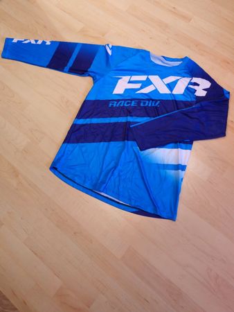 FXR Mountainbike Langarm-Jersey, Blau, Gr. L - Top Zustand!