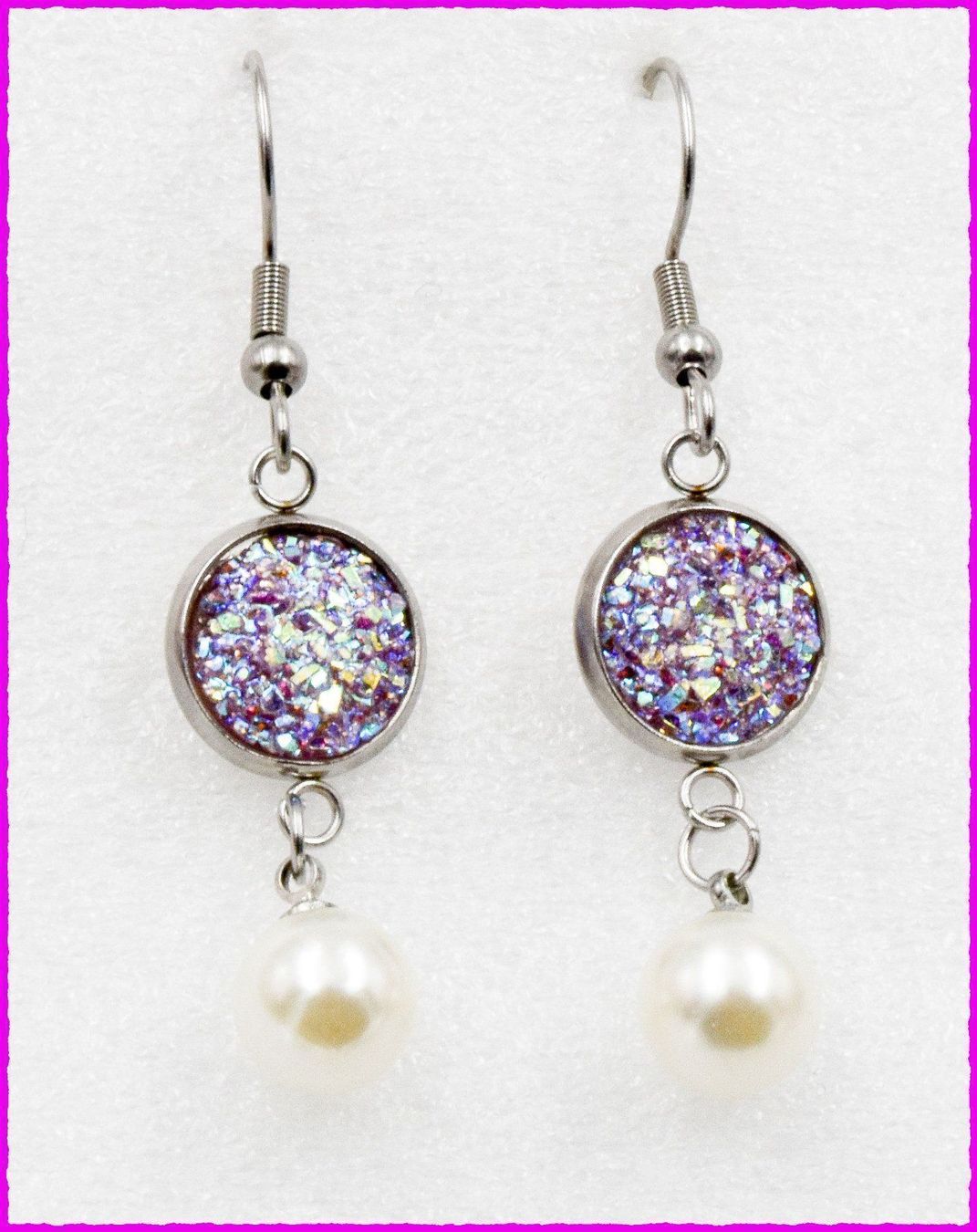 Orecchini pendenti & Orecchini a lobo: Ohrhänger glänzend glitzernd schillernd – Nuovo e nell'imballaggio originale da Oberglatt ZH venduto da Diamond-Girl