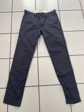 Ben Sherman Chino Hose Grösse W32 L34 dunkelblau neuwertig