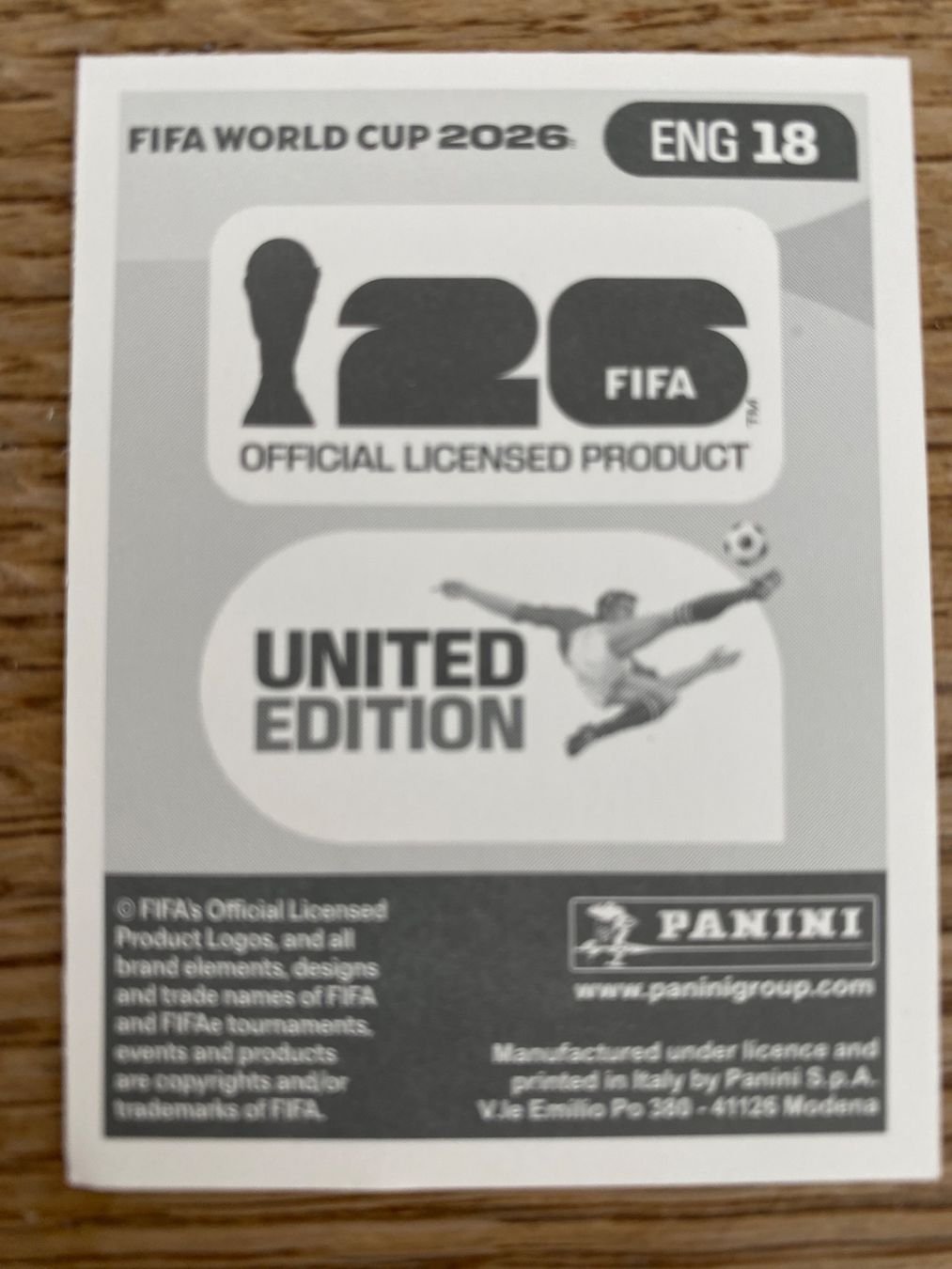 Panini Carte collezionabili: Panini WM 2026 HARRY KANE – Nuovo (secondo la descrizione) da Trüllikon venduto da immense 1