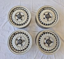 1 Satz (4Stk)Opel Alufelgen(Commodore?)6x14 ET49 5 Loch