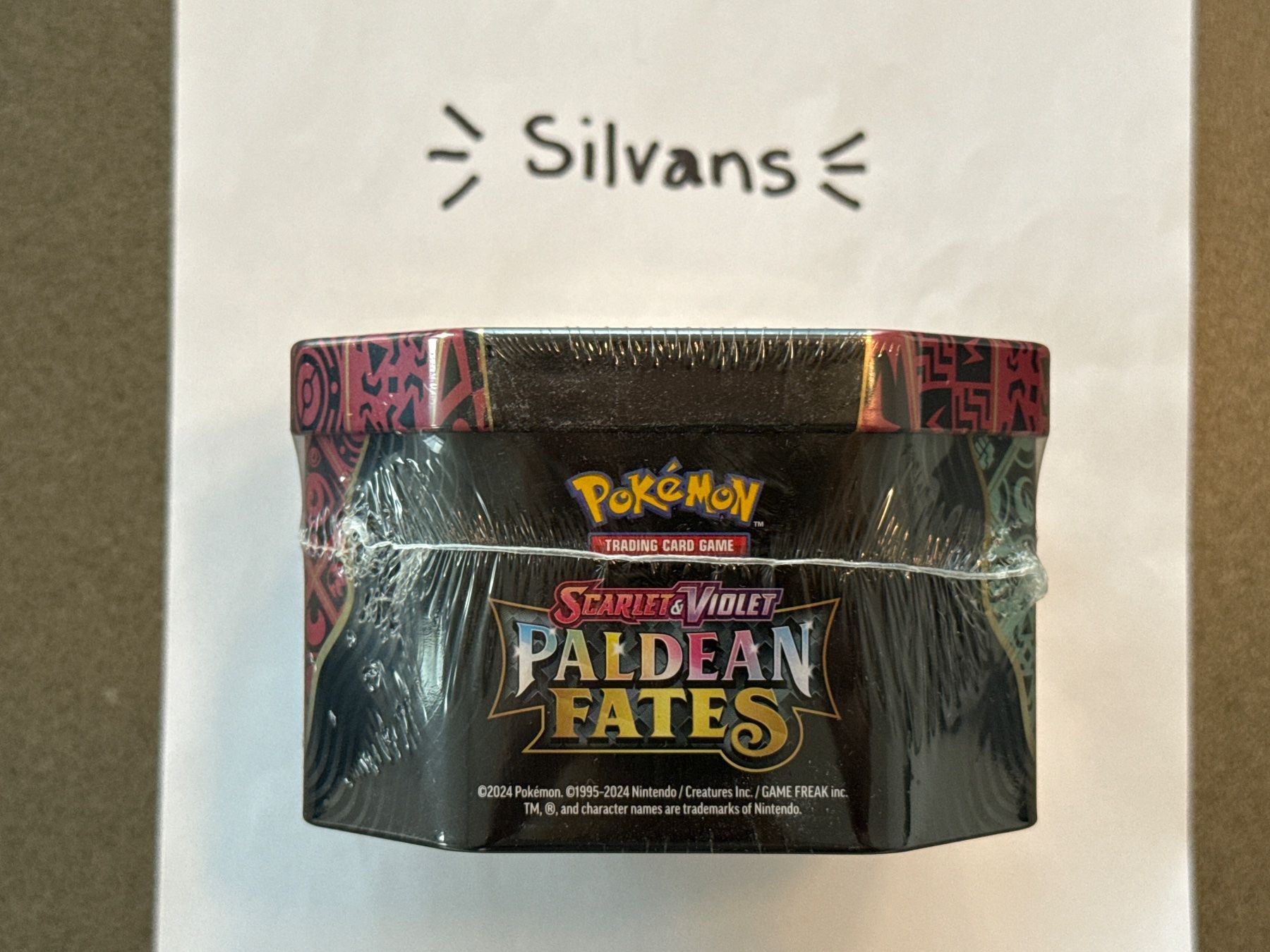 Pokémon Carte collezionabili: Shiny Glurak Paldeas Schicksale Tin Box Deutsch – Nuovo e nell'imballaggio originale da Wil SG venduto da Silvans 2