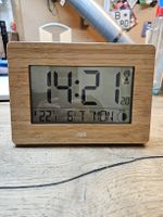 ADE Wetterstation CK 1702 Digital Funkwecker Holzoptik (K)