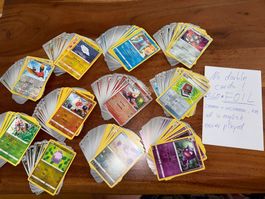 360 Stk! FOIL Pokemon cards Englisch no double cards nm !!!