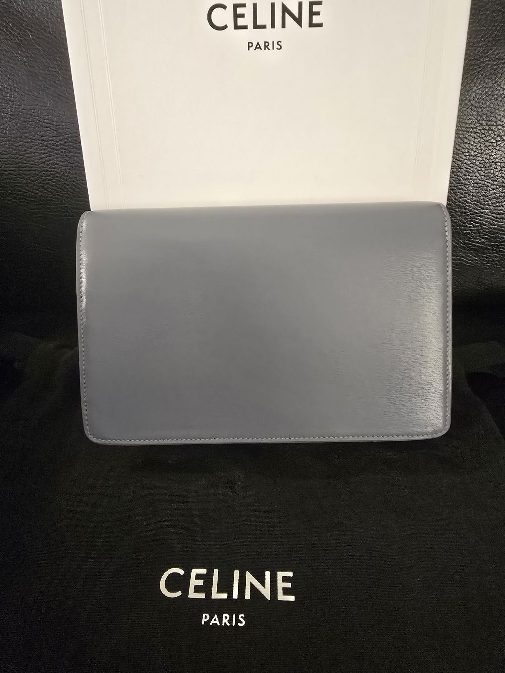 Celine Borse da donna: CELINE WOC BRIEFTASCHE MIT KETTE MARGO – Nuovo (secondo la descrizione) da Gattikon venduto da lavric_d 1