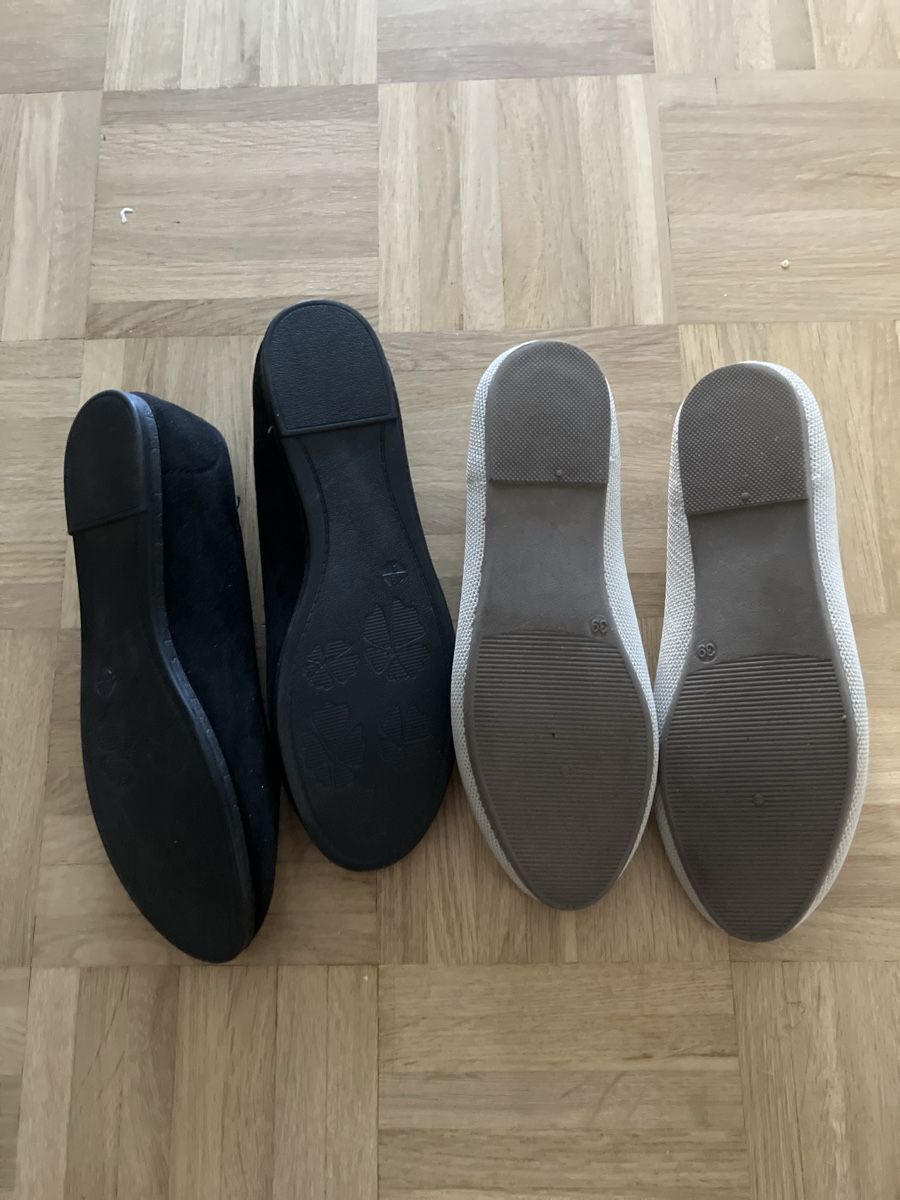 Chaussures femmes: 2 paires de ballerine taille 39 – D'occasion à Epalinges par melanie950 1